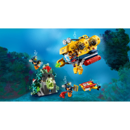 Конструктор Lego 60264 Океан: исследовательская подводная лодка