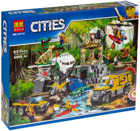 Конструктор Bela 10712 База исследователей джунглей