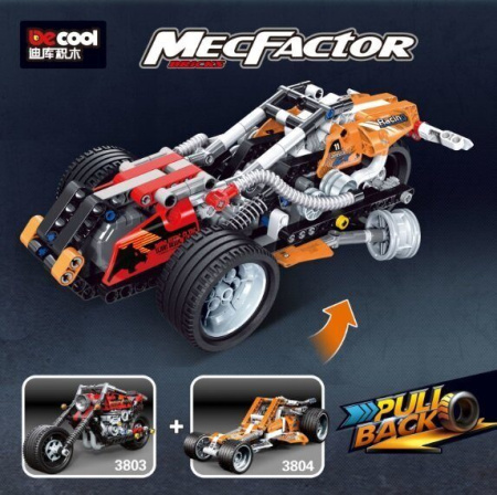 Конструктор DECOOL 3803 - Мотоцикл