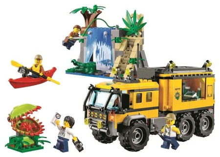 Конструктор Bela 10711 Передвижная лаборатория в джунглях